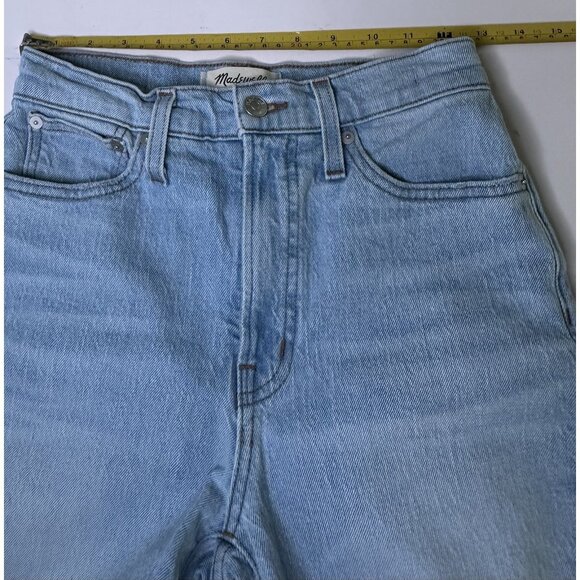 Madewell The Perfect Vintage Flare Jean in Delavan Wash Blue 25x32 - Picture 9 of 9